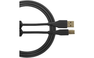 UDG U95004BL - ULTIMATE CABLE USB 2.0 A-B BLACK ANGLED 1M
